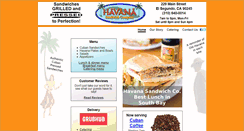 Desktop Screenshot of havanasandwich.com